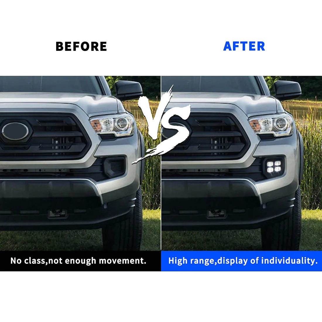 Enquêter antibrouillard LED étanche pour Toyota Keepoma DRL, pare-chocs de conduite, blanc, jaune, 2016, 2017, 2018, 2019, 2020