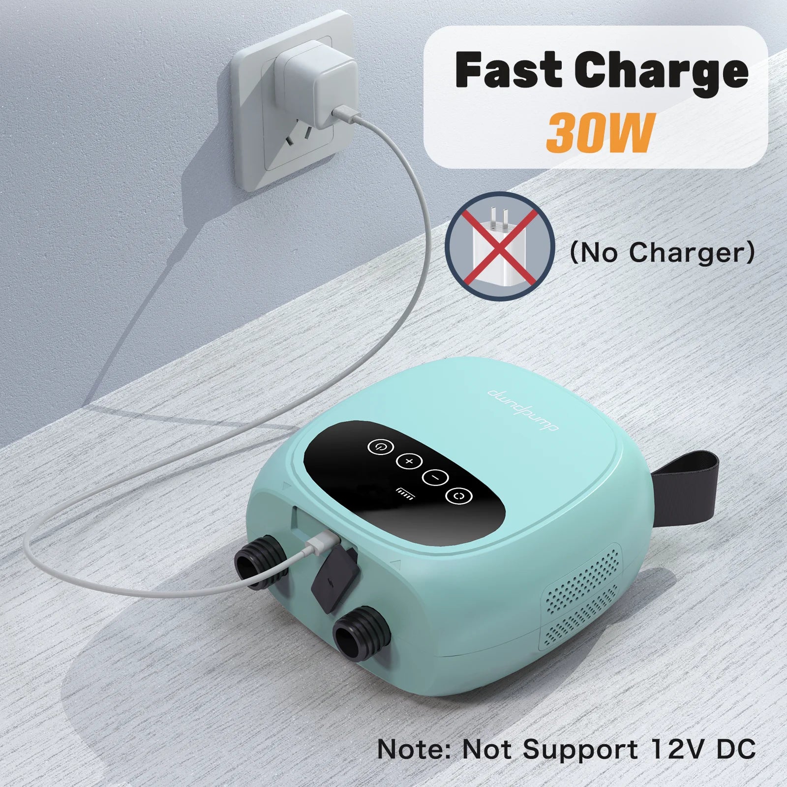 dwndpump électrique 20PSI SUP pompe 38.48Wh batterie Paddle Board gonflage dégonflage pour Kayak bateau planche de surf Stand Up Paddle