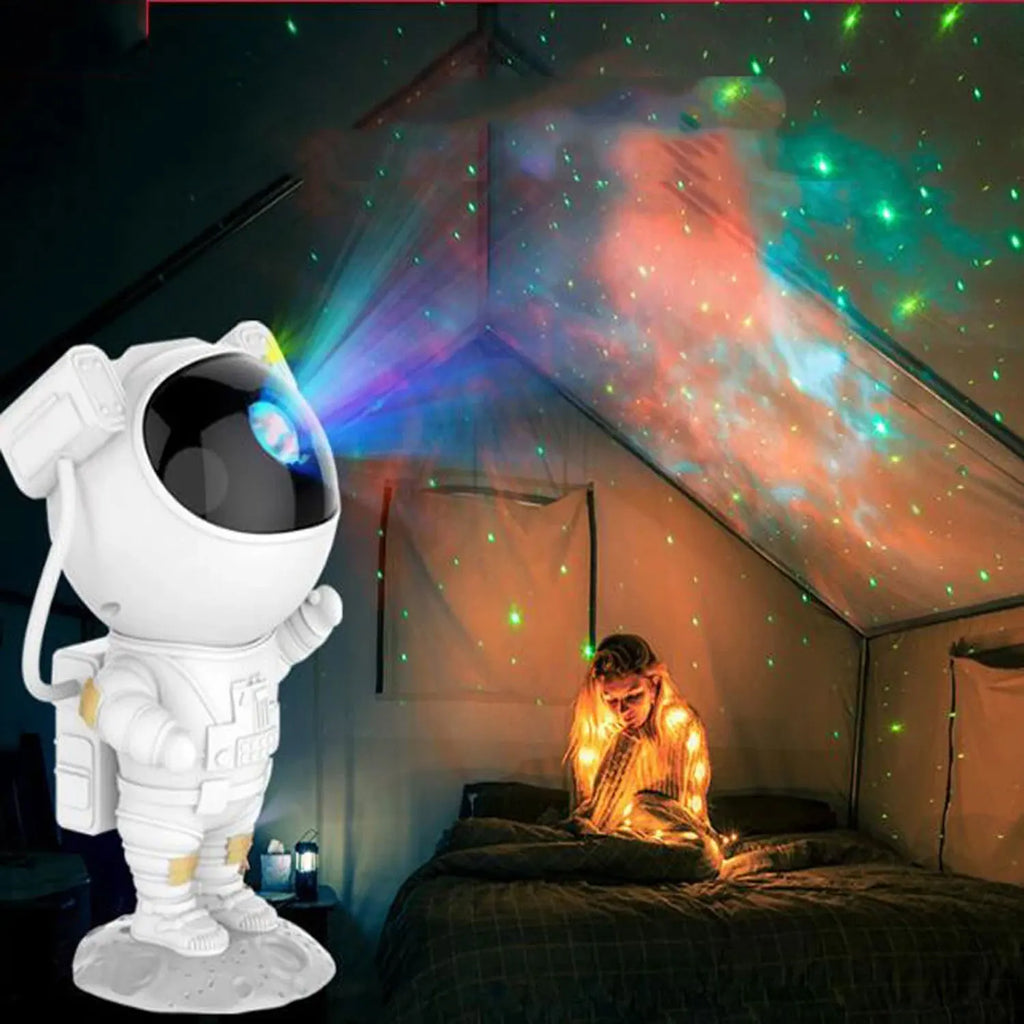 Galaxie étoile astronaute projecteur LED veilleuse ciel étoilé Porjectors lampe décoration chambre décorative pour enfants cadeaux