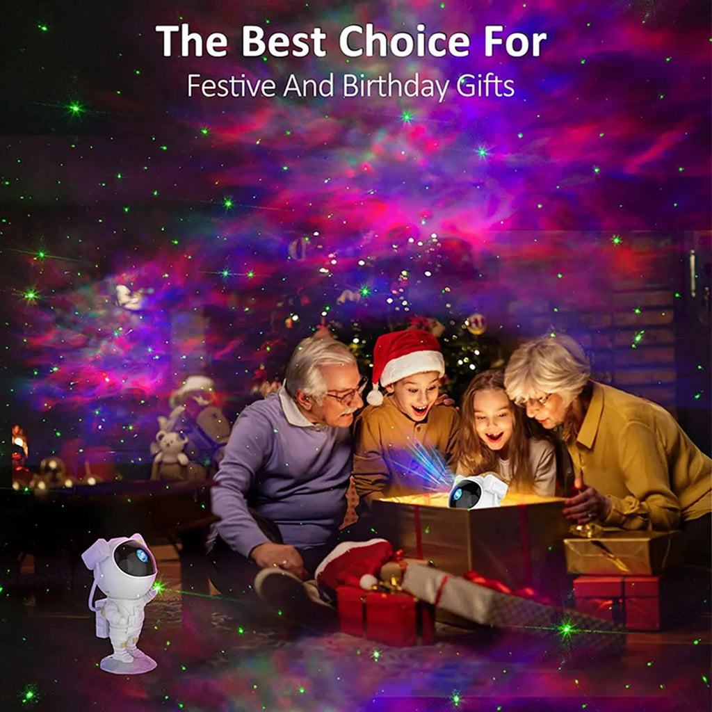 Galaxie étoile astronaute projecteur LED veilleuse ciel étoilé Porjectors lampe décoration chambre décorative pour enfants cadeaux